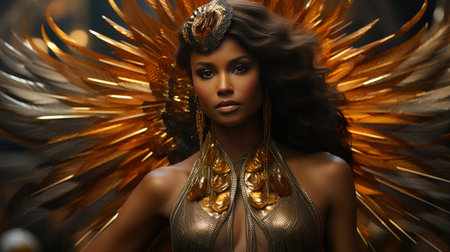 Historical Glamor in a Futuristic Frameの素材