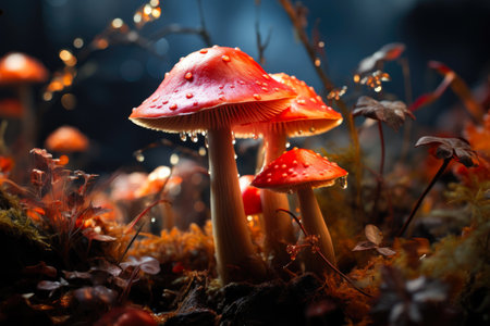 Mystical Mushrooms in the Wildの素材