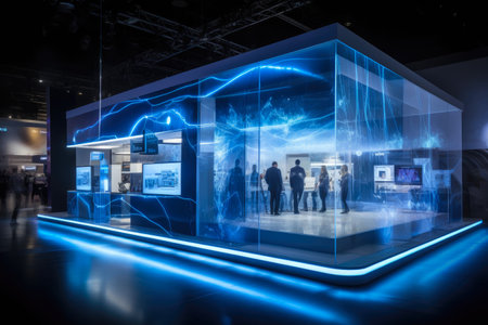 Futuristic IT Showcase Eventの素材