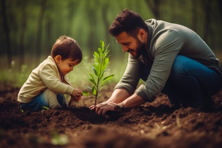 Legacy in the Making: Parent-Child Tree Plantingの素材
