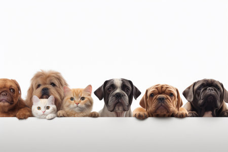 Pet Perfection against a Blank Canvasの素材