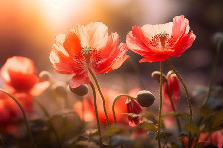 Poppy Perfection: Mesmerizing Floral Detailsの素材