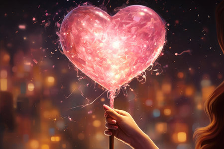 Celebration of Love: Confetti Kisses and Lollipop Wishesの素材