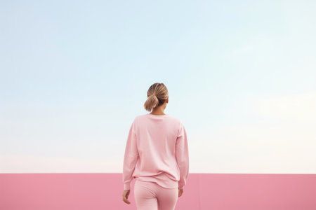 Pink Unity: Female Support in Cancer Walkの素材