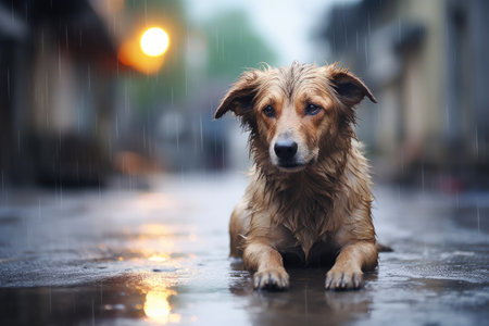 Abandoned Pooch Seeking Shelterの素材