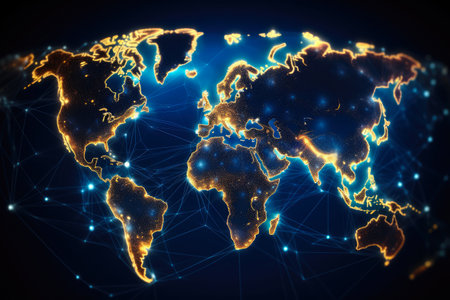 Global Interlinked Business Relationsの素材