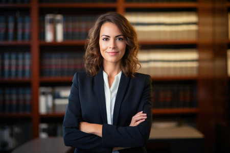 Professional Elegance: A Day in the Life of a Female Lawyerの素材