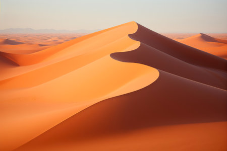 Desert Mirage: A Palette of Oranges and Yellowsの素材