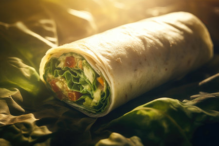 Artistic Display of Top-Down Wrapped Delightsの素材