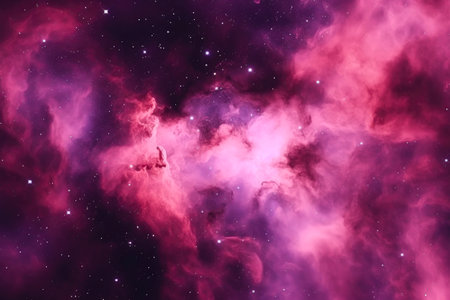 Galactic Masterpiece: Stunning Space Background Explorationの素材