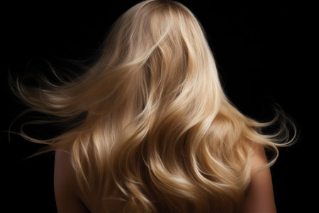 Enigmatic Blonde from Behindの素材
