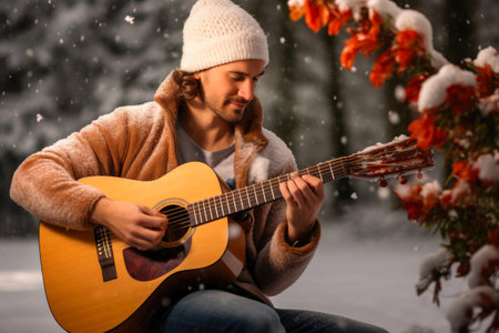 Winter Serenade: Classical Guitar Magicの素材