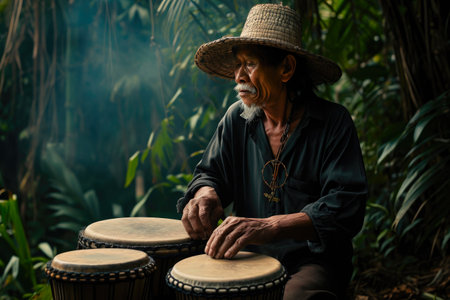 Rhythmic Shamanic Serenade in Jungleの素材