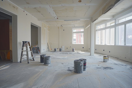 Raw Interior: Unfinished Apartment Spaceの素材