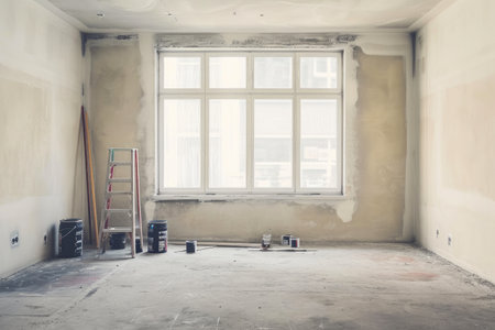Unfinished Living Space: Apartment Constructionの素材
