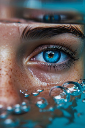 Submerged Beauty's Watchful Glanceの素材