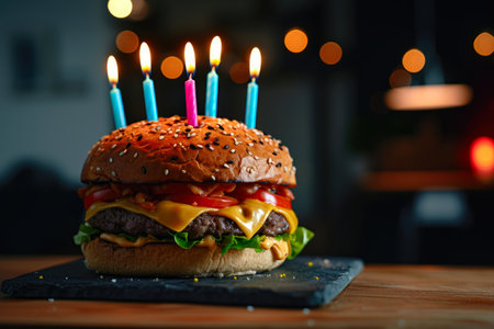 Flame-Lit Anniversary Burgerの素材