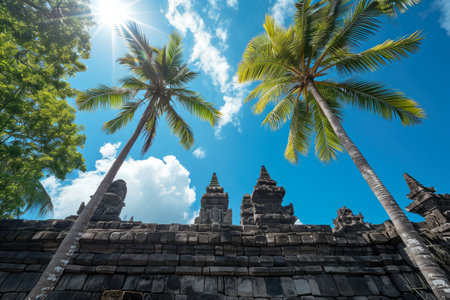 Majestic Prambanan Temple in Indonesiaの素材