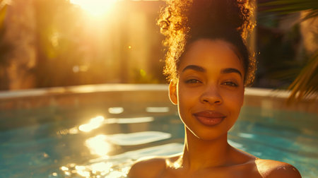 Tranquil Wellness: Perfect Skin in a Spa Oasisの素材