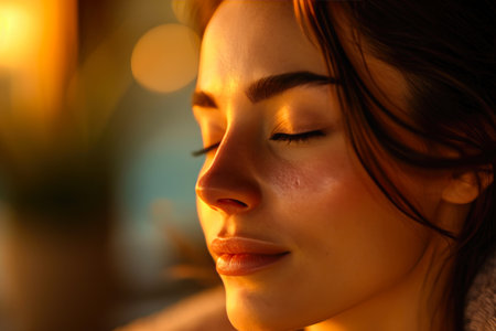 Golden Hour Glow: Serene Spa Beautyの素材