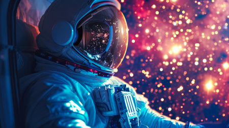 Galactic Explorer in Close-upの素材