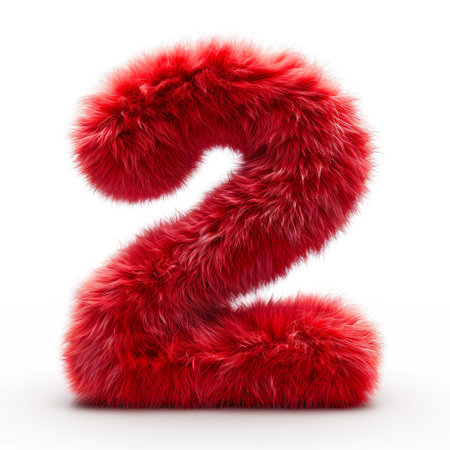 Short-haired Delight: Cute Number 2 in Crimsonの素材