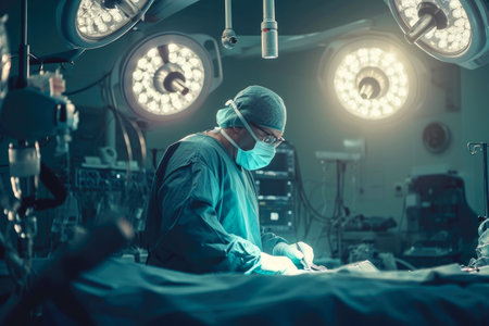 Precision in Surgery: Surgeon's Focused Expertiseの素材