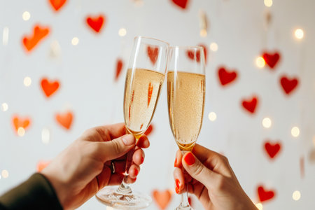 Romantic Champagne Cheersの素材