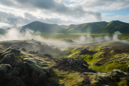 Icelandic Adventure: Stunning Travel Momentsの素材