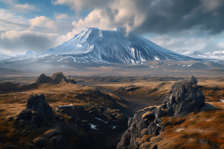 Island Serenity: Exploring Grindavik's Volcanic Landscapeの素材
