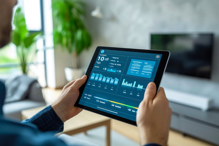 Connected Living: Tablet-Controlled Temperature Adjustmentの素材