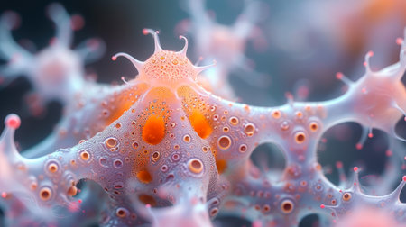 Fluorescent Neuronal Clusterの素材