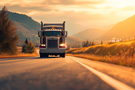 Widespread Route: Endless American Truckingの素材