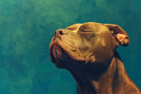 Tempestuous Terrier: Distressed Background Wallpaperの素材