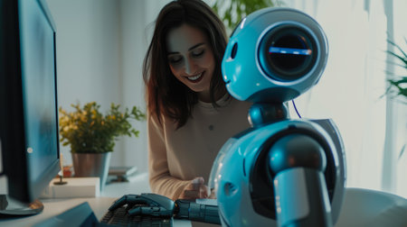 Future Workday: Human and Robot Teamworkの素材