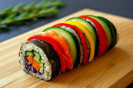 Ratatouille Roll Revamped: Sushi Innovation Unleashedの素材