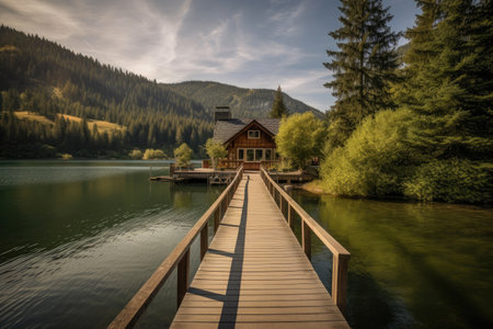 Lakefront Paradise: Where Peace Meets Perfectionの素材