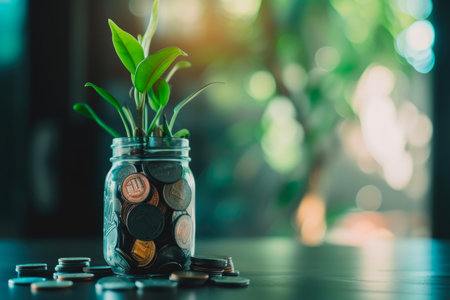 Coin Jar Oasis: Where Plants Thriveの素材