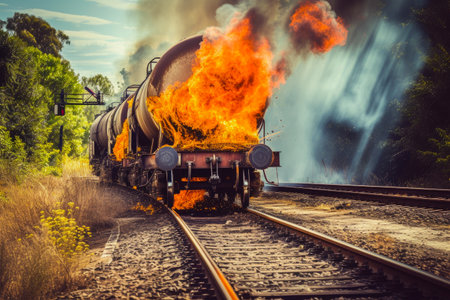 Flames of Destruction: Tanker Explosion Horrorの素材