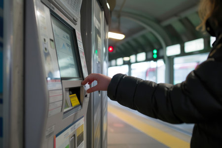 Public Transit Ticket Purchase: Urban Mobilityの素材