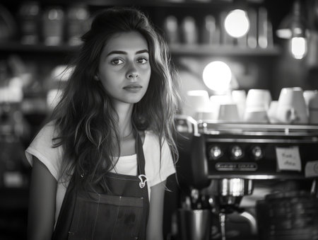 Crafting Coffee Magic in Apronの素材