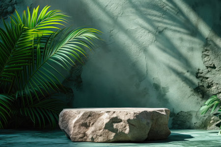 Natural Elegance: Verdant Podium Showcaseの素材