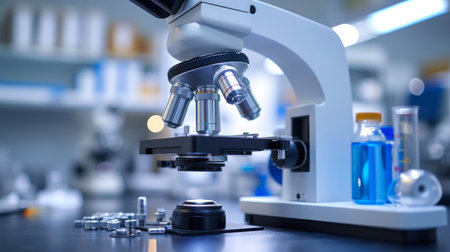 Laboratory Elegance: Microscope Perspectivesの素材