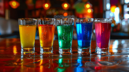 Joyful Vodka Celebration Shotsの素材