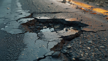 Highway Hazards: Unraveling Asphalt Dangersの素材