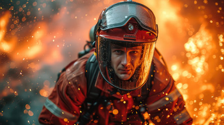 Courage Under Fire: Inside the Burning Building Rescueの素材