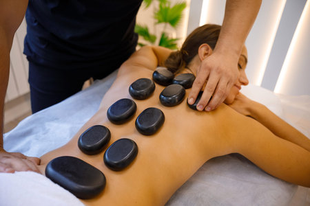 Rejuvenating Spa Treatment: Hot Stone Massage