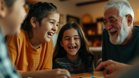 Shared Joy: Family Fun with Board Gamesの素材