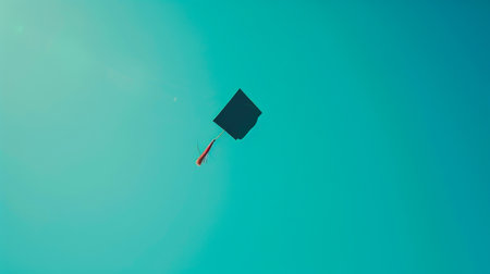 Capturing Graduation Elation in the Airの素材