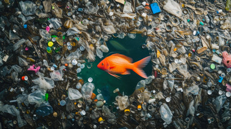 Lonely Fish in a Sea of Wasteの素材